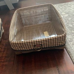 Longaberger filing basket